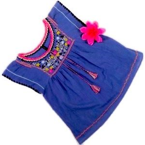 Banjara Embroidered Boho Top